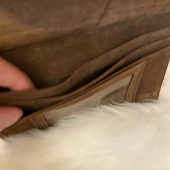Vintage brown  leather wallet made in England‎ - Picture 9 of 13